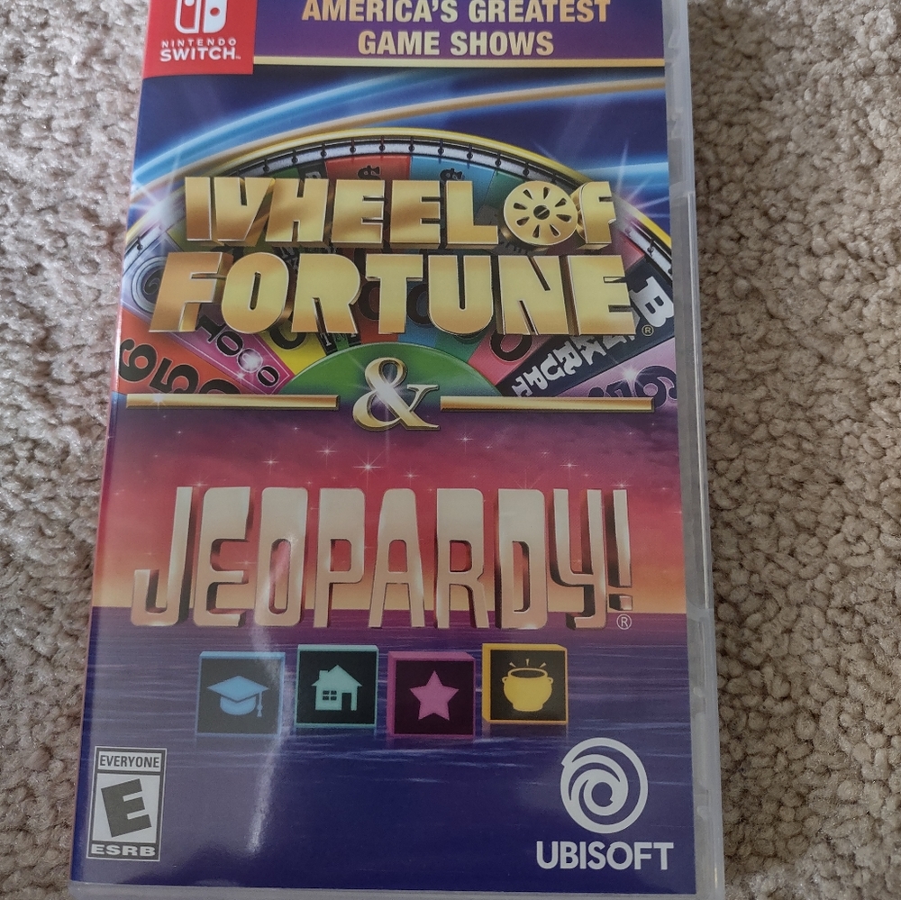 Nintendo switch jeopardy wheel of fortune game